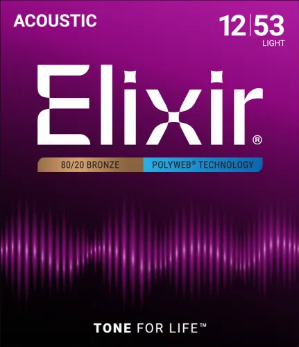 Elixir Acoustic Strings 12-53